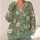 Cream Kitten Faces With Sage Green Texture for Cozy Everyday Layering, Cat Lovers All-over Print Knitted Cardigan - 4