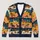 Colorful Dachshund Dogs In Cozy Stripes For Casual Weekend Layering For Everyday Women All-over Print Knitted Cardigan - 1