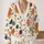 Gingerbread People And Candy Canes For Cheerful Holiday Layering And Winter Parties All-over Print Knitted Cardigan - 2