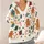 Gingerbread People And Candy Canes For Cheerful Holiday Layering And Winter Parties All-over Print Knitted Cardigan - 4
