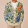 Colorful Vintage Garden Blooms for Everyday Layering and Weekend Outings for Women All-over Print Knitted Cardigan - 6