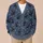 Black Cats and Purple Witch Hats for Cozy Autumn Layering and Everyday Women's Style All-over Print Knitted Cardigan - 6