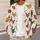 Colorful Rooster Farmhouse Motifs for Autumn Layering and Everyday Country Style for Women All-over Print Knitted Cardigan - 5