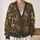 Vintage Butterfly Floral Motifs for Autumn Layering, Cottagecore Outings, and Gift Giving All-over Print Knitted Cardigan - 2
