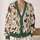 Vintage Dog Motif Everyday Layering Gift for Dog Lovers and Cozy Weekend Outings All-over Print Knitted Cardigan - 2