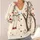 Romantic Heart Tree Swing Motif for Spring Layering and Everyday Date Outfits for Women All-over Print Knitted Cardigan - 4