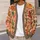 Autumn Maple Leaves and Acorns for Cozy Everyday Layering Women's Fall Wardrobe Style All-over Print Knitted Cardigan - 5