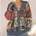 Handcrafted Heart Motifs for Romantic Everyday Layering and Casual Weekend Style All-over Print Knitted Cardigan - 4