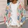 Colorful Openwork Mosaic Layers for Beach Holidays, Resort Days, and Casual Bohemian Style All-over Print Knitted Cardigan - 5