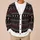 Black Red Nordic Geometric Motifs for Holiday Layering and Casual Men's Everyday Style All-over Print Knitted Cardigan - 6