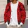 Nordic Reindeer Snowflakes For Cozy Christmas Layering Men's Holiday Weekend Style All-over Print Knitted Cardigan - 5