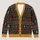 Christmas Reindeer and Evergreen Fair Isle Holiday Style for Men's Festive Layering All-over Print Knitted Cardigan - 1