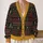 Christmas Reindeer and Evergreen Fair Isle Holiday Style for Men's Festive Layering All-over Print Knitted Cardigan - 2