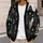 Black Cat Christmas Ornaments for Festive Winter Layering and Casual Everyday Style All-over Print Knitted Cardigan - 5