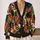 Colorful African Women Profiles For Travel Style And Everyday Layering, Bold Gift Idea All-over Print Knitted Cardigan - 2