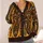 African Mask Motifs For Weekend Getaways And Effortless Everyday Layering All-over Print Knitted Cardigan - 4