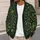 Berry Leaf Botanicals for Cozy Fall Layering and Outdoor Gatherings, Plus Size Women All-over Print Knitted Cardigan - 5
