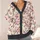 Pink Cherry Blossom Branches for Spring Layering and Japanese-Inspired Style All-over Print Knitted Cardigan - 4
