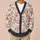 Pink Cherry Blossom Branches for Spring Layering and Japanese-Inspired Style All-over Print Knitted Cardigan - 6