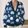 Polar Bear Winter Layering Gift For Women Who Love Cozy Arctic Style And Snowy Days All-over Print Knitted Cardigan - 2