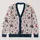Christmas Rabbit Holiday Gift Box Snowflake Style For Women’s Winter Party Cheer All-over Print Knitted Cardigan - 1