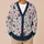 Christmas Rabbit Holiday Gift Box Snowflake Style For Women’s Winter Party Cheer All-over Print Knitted Cardigan - 6