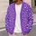 Pastel Confetti Dots for Cheerful Everyday Layering and Casual Office Style Women All-over Print Knitted Cardigan - 5