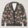 Dinosaur Mountain Raincloud Motifs for Cozy Autumn Layering and Casual Weekend Wear All-over Print Knitted Cardigan - 1
