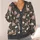 Dinosaur Mountain Raincloud Motifs for Cozy Autumn Layering and Casual Weekend Wear All-over Print Knitted Cardigan - 4