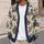 Halloween Haunted House Pumpkins and Bats for Festive Autumn Outings and Casual Layering All-over Print Knitted Cardigan - 5