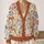 Whimsical Deer And Lollipop Autumn Motifs For Cozy Fall Outings And Everyday Wear All-over Print Knitted Cardigan - 2