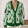 Woodland Deer and Pine Tree Holiday Style for Cozy Winter Gatherings This Season for Women All-over Print Knitted Cardigan - 2
