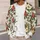 Winter Cardinal Holly Berries And Poinsettias For Festive Family Gatherings And Women All-over Print Knitted Cardigan - 5