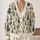 Watercolor Forest Trees For Cozy Woodland Layering, Nature Lovers And Rustic Cabin Days All-over Print Knitted Cardigan - 2