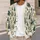 Watercolor Forest Trees For Cozy Woodland Layering, Nature Lovers And Rustic Cabin Days All-over Print Knitted Cardigan - 5