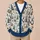 Woodland Gnomes Evergreen Trees Cozy Winter Layering Gift for Women's Plus Size Wear All-over Print Knitted Cardigan - 6