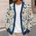 Woodland Gnomes Evergreen Trees Cozy Winter Layering Gift for Women's Plus Size Wear All-over Print Knitted Cardigan - 5