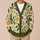 Winter Foliage, Stars And Citrus Motifs For Cozy Seasonal Layering, Women’s Style All-over Print Knitted Cardigan - 6