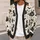 Black Cat Halloween Cauldrons For Festive Autumn Gatherings, Cozy Layers, And Parties All-over Print Knitted Cardigan - 5