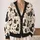 Black Cat Halloween Cauldrons For Festive Autumn Gatherings, Cozy Layers, And Parties All-over Print Knitted Cardigan - 2