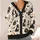 Black Cat Halloween Cauldrons For Festive Autumn Gatherings, Cozy Layers, And Parties All-over Print Knitted Cardigan - 4