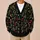 Winter Botanical Holly Sprig Motifs for Cozy Autumn Holiday Layering, Women’s Gift All-over Print Knitted Cardigan - 6