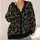 Winter Botanical Holly Sprig Motifs for Cozy Autumn Holiday Layering, Women’s Gift All-over Print Knitted Cardigan - 4