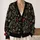 Winter Botanical Holly Sprig Motifs for Cozy Autumn Holiday Layering, Women’s Gift All-over Print Knitted Cardigan - 2