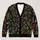 Winter Botanical Holly Sprig Motifs for Cozy Autumn Holiday Layering, Women’s Gift All-over Print Knitted Cardigan - 1