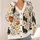 Black Cat Pumpkin Halloween Fall Layers for Spooky Casual Women and Autumn Gatherings All-over Print Knitted Cardigan - 4