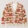 Festive Hot Cocoa Gingerbread Holiday Style for Cozy Winter Gatherings for Women All-over Print Knitted Cardigan - 1