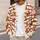 Festive Hot Cocoa Gingerbread Holiday Style for Cozy Winter Gatherings for Women All-over Print Knitted Cardigan - 5