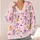 Pastel Poodle Companions for Playful Everyday Layering and Springtime City Strolls All-over Print Knitted Cardigan - 4