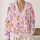 Pastel Poodle Companions for Playful Everyday Layering and Springtime City Strolls All-over Print Knitted Cardigan - 2